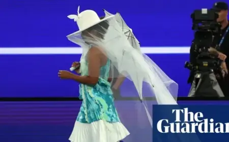 Naomi Osaka’s Jellyfish-Inspired Outfit Shines at Australian Open
