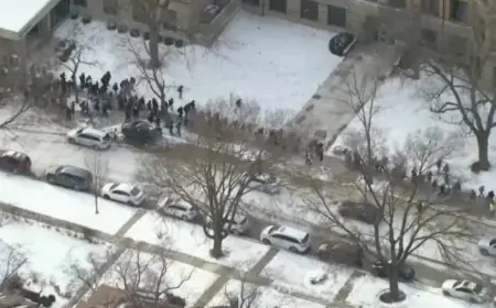Chicago Suburban High School Students Protest ICE with Walkout