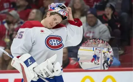 Jakub Dobes’ Remarkable Gesture Stuns After Montembeault’s Ottawa Win