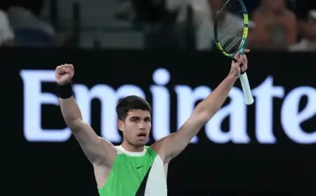 How to Stream Carlos Alcaraz vs. Yannick Hanfmann Live at Australian Open