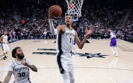 Wembanyama Shines as All-Star Starter in Victory Over Jazz