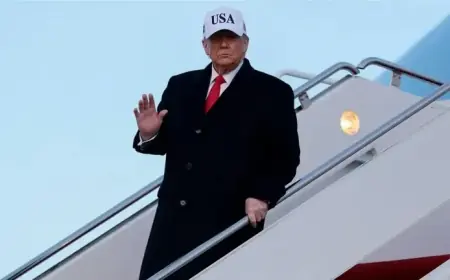 Air Force One Aborts Takeoff, Returning Mid-Flight During Trump’s Switzerland Trip