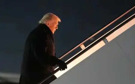 Trump’s Air Force One Returns to D.C. After Davos Takeoff Due to Electrical Issue
