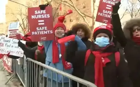 New York City Nurses Strike Enters Second Week