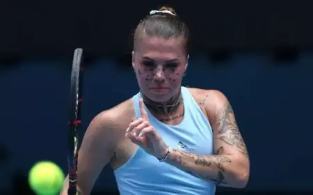 Australian Open Star’s T-Shirt Sends Powerful ‘Can’t Talk Here’ Message