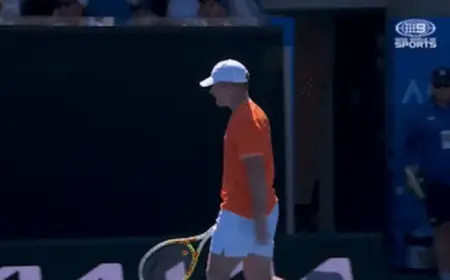 Men’s No.14 Seed Meltdown Highlights Dramatic Australian Open Day 4