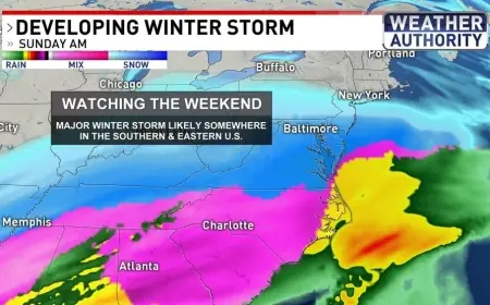 Major Winter Storm Predicted to Hit North Georgia This Weekend