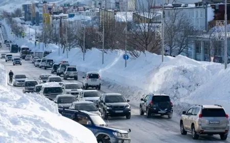 Kamchatka Buried by Record Snowfall as Back-to-Back Winter Storms Push the Peninsula Into Emergency Mode