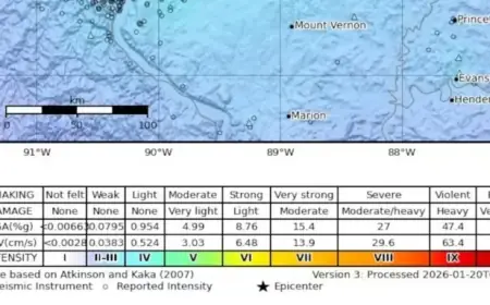 St. Louis Area Rocked by Overnight Earthquake