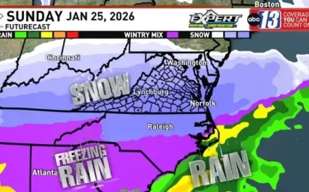 Major Snowstorm to Hit ABC13 Area This Weekend