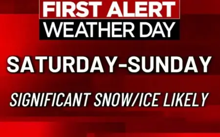 Major Winter Storm Set to Impact This Weekend
