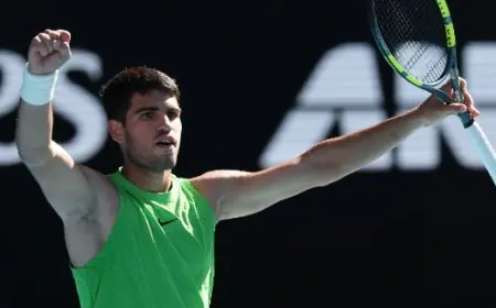 Tennis scores: Dane Sweeny stuns Gaël Monfils in four-set Australian Open opener