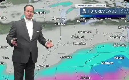 Cincinnati Weather Update: Wintry Mix Wednesday Morning, Then a Sharp Turn Into Bitter Cold and Weekend Snow Potential