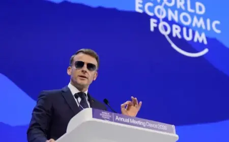 Macron Sports Sunglasses at Davos: Here’s Why