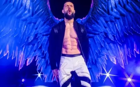 Finn Balor Engages Crowd After WWE Raw World Title Match