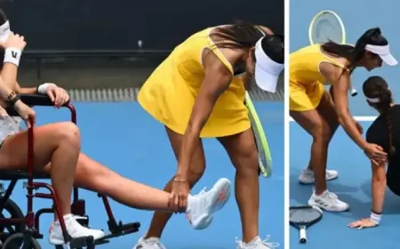 Fans Applaud Aussie Amid Disturbing Scenes