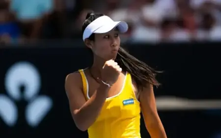 Hon Triumphs with Sportsmanship in First Australian Open Win Since 2020