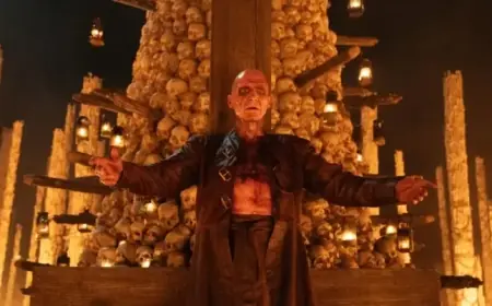 Ralph Fiennes Rocks to Iron Maiden in ‘The Bone Temple’ Performance