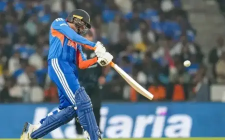 Nagpur T20I: New Zealand Stumbles at Third Wicket, 239 Target Unreachable