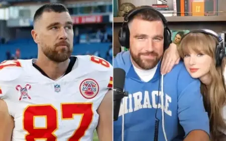 Travis Kelce Admits Confusion Over Taylor Swift’s ‘Wood’ Song Reference