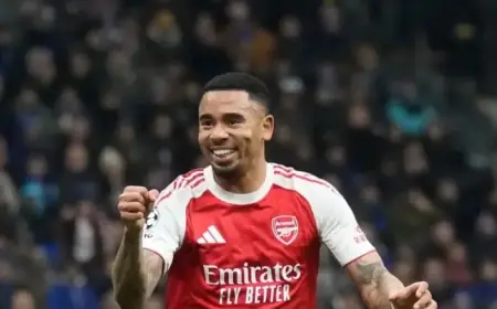 Gabriel Jesus Leads Arsenal to Historic Victory Over Inter Milan