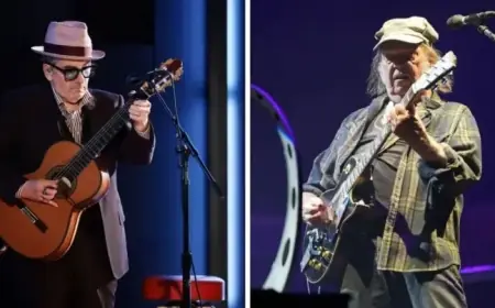 Elvis Costello Supports Neil Young’s Eden Session in Cornwall