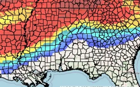 Alabama Prepares for Snow and Ice: EMA Issues Urgent Advisory