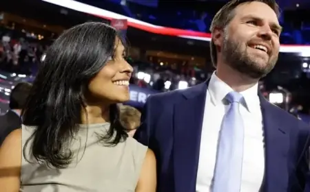 Usha Vance Announces Pregnancy