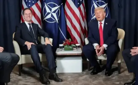 Trump Cancels Greenland Tariffs After NATO Chief Meeting with Rutte