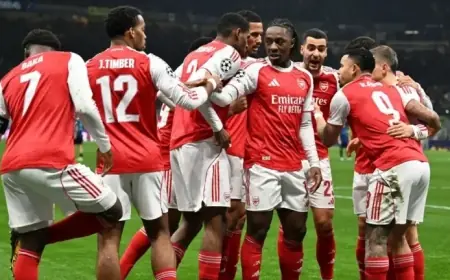 Arsenal’s Triumph Over Inter Milan Boosts Champions League Edge