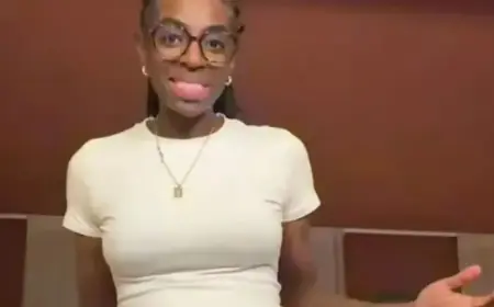 Cat Burns Flaunts Breast Reduction Results in Bold Fashion Choice After Decades