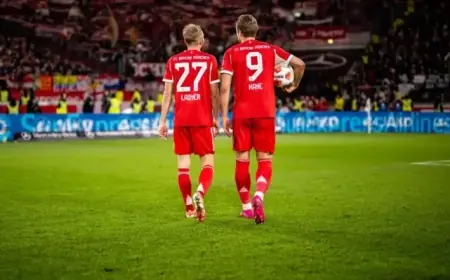 Bayern’s Konrad Laimer Showers Harry Kane with Highest Praise