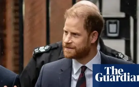 Prince Harry Claims Daily Mail Publisher Aims to Push Him Toward Substance Abuse
