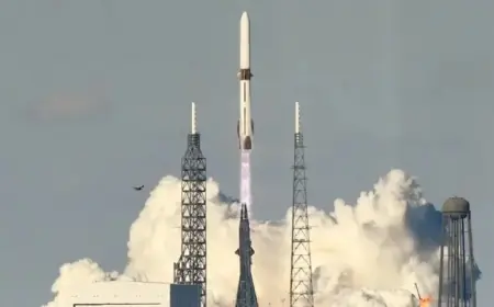 Blue Origin Launches Vast Satellite Network for Global Communications