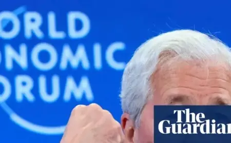 JP Morgan CEO Urges Slower AI Rollout to Safeguard Society at Davos 2026