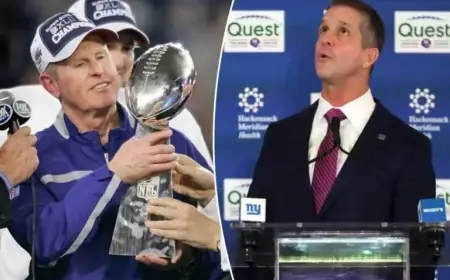 Exclusive: Tom Coughlin Unites John Harbaugh with the Giants