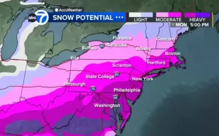 Northeast Braces for Weekend Winter Storm: Snow and Extreme Cold Loom