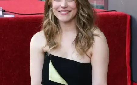 Jamie Linden Joins Rachel McAdams at Her Walk of Fame Ceremony