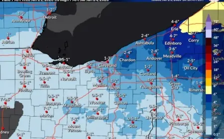 Snow Hits Wednesday, Dangerous Cold Friday, and Weekend Storm Threaten NE Ohio