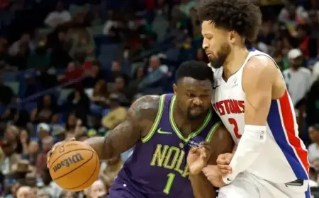 Pistons Face Struggling Pelicans in Brief New Orleans Road Battle