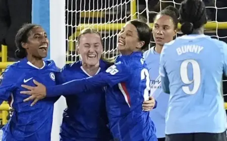 Chelsea Defeats Man City 1-0, Secures Women’s League Cup Final Spot