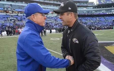 Tom Coughlin Ensures Giants Secure John Harbaugh