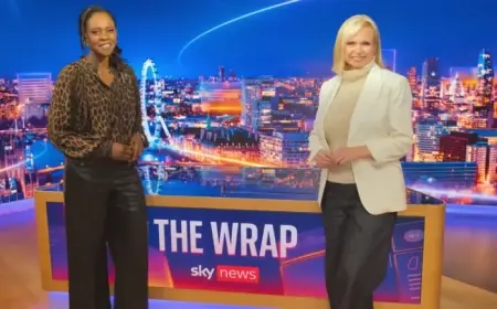 Sky News Launches Late-Night Show ‘The Wrap’ with Botting and Joseph