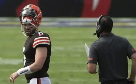 Baker Mayfield Criticizes Falcons Reporter and Kevin Stefanski