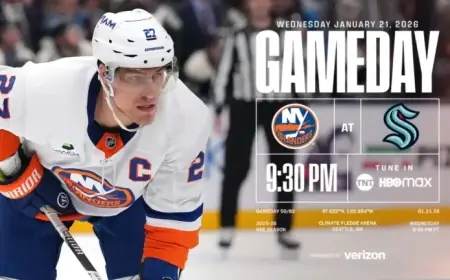 Islanders Face Kraken in Anticipated Game Preview