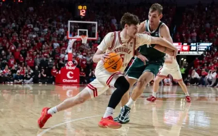 Frager Earns Big Ten Freshman of the Week Honors at Nebraska