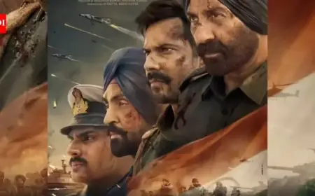 “Sunny Deol’s ‘Border 2’ Set for Record Rs 10 Crore Opening Day”