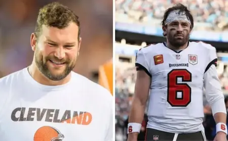 Joe Thomas Challenges Baker Mayfield Amid Kevin Stefanski Dispute