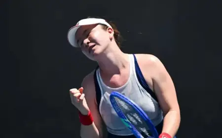 Lulu Sun’s Injury Comeback Falters, Exits Australian Open First Round