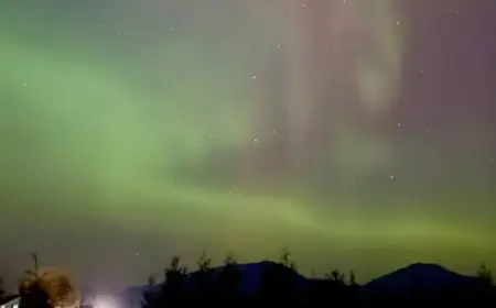 Northern Lights Mesmerize British Columbians This Week